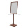 Bronze Color A1 Floor Poster Stand